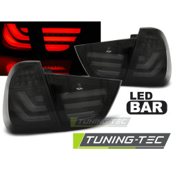 Stopuri led bar fumuriu negru pentru BMW E91 09-11
