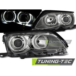 FAURI ANGEL EYES LED CROM se potrivește BMW E46 09.01-03.05