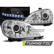 Iluminare auto FARURI CU LUMINĂ DE ZI CROMATĂ se potrivește MERCEDES W163 ML M-KLASA 03.98-08.01 | race-shop.ro
