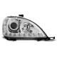 Iluminare auto FARURI CU LUMINĂ DE ZI CROMATĂ se potrivește MERCEDES W163 ML M-KLASA 03.98-08.01 | race-shop.ro