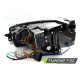 Iluminare auto TUNING-TEC faruri LED (U-LED) pentru LINE VW GOLF 7 11.12-17 (H7), negru | race-shop.ro