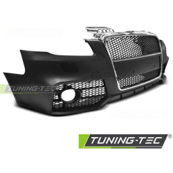 TUNING-TEC bară față (Sport) pentru AUDI A4 04-08, crom negru