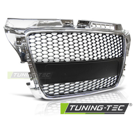 Body kit și tuning vizual GRILLE SPORT CHROME se potrivește AUDI A3 (8P) SPORT 04.08-07.12 | race-shop.ro