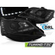 Iluminare auto FARURI TRUE DRL NEGRU se potrivește SEAT SEAT IBIZA 6J 12-15 | race-shop.ro