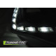 Iluminare auto FARURI TRUE DRL NEGRU se potrivește SEAT SEAT IBIZA 6J 12-15 | race-shop.ro