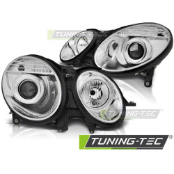 HEADLIGHTS CHROME se potrivește MERCEDES W211 E-KLASA 05.06-09