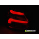 Iluminare auto TUNING-TEC stopuri LED (LED Bar, SEQ) pentru FORD FOCUS 3 11-10.14 HATCHBACK, roșu-fumuriu | race-shop.ro