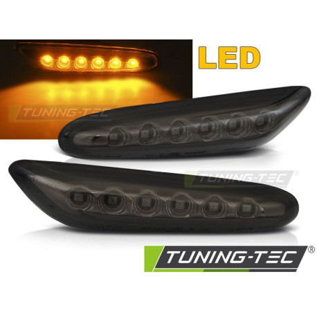 Iluminare auto TUNING-TEC semnalizatoare laterale pentru BMW E46 / E60 / E87 / E90, fumuriu, V1 | race-shop.ro