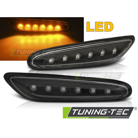 Iluminare auto TUNING-TEC semnalizatoare laterale pentru BMW E46 / E60 / E87 / E90, negru | race-shop.ro