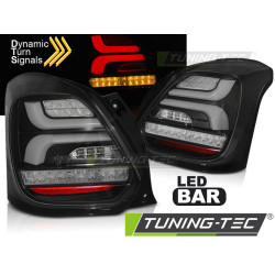 SUZUKI SWIFT VI 17- NEGRU LED SEQ