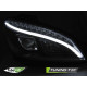 Iluminare auto TUNING-TEC faruri (Tube Light, SEQ) pentru MERCEDES W204 07-10 (H9), negru | race-shop.ro