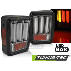 CHRYSLER JEEP WRANGLER JK 07-18 LED BAR NEGRU