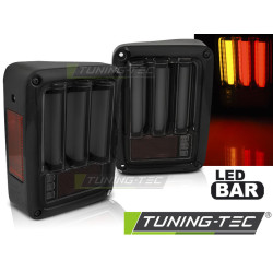 Stopuri led Chrysler Jeep Wrangler JK 07-18 led bar fumuriu negru