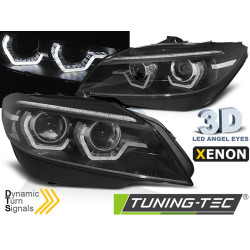 XENON FAURI LED DRL NEGRU SEQ se potrivește BMW Z4 E89 09-13