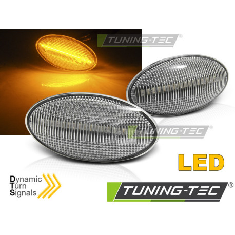 Iluminare auto RACES semnalizatoare laterale (SEQ) pentru SUZUKI GRAND VITARA/ SWIFT/ SX4/ JIMNY/ OPEL AGILA, alb | race-shop.ro