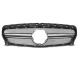 Body kit și tuning vizual GRILL NEGRU SILVER SPORT LOOK se potrivește MERCEDES CLA W117 13-19 | race-shop.ro