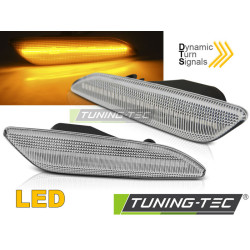 RACES semnalizatoare laterale (SEQ) pentru ALFA ROMEO 156/147 05-10 / FIAT TIPO 15, alb