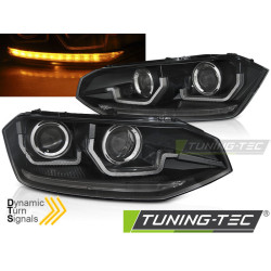 VW POLO VI 2G 17-21 SEQ LED NEGRU