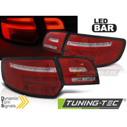 Stopuri led bar roșu alb SEQ pentru Audi A3 8P 5D 08-12