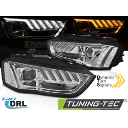 FAURI LED CHROME SEQ se potrivește AUDI A4 B8 12-15