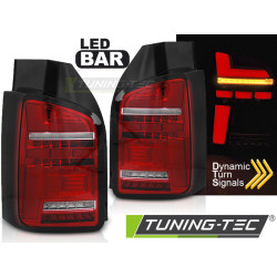 STOPURI SPATE BARĂ LED ROȘU ALB SEQ se potrivește VW T6 15-19 OEM BULB