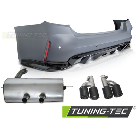 Body kit și tuning vizual TUNING-TEC bară spate (Performance Style) pentru BMW F30 11-18 | race-shop.ro