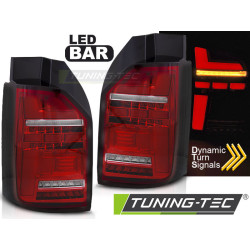 STOPURI SPATE BARĂ LED ROȘU ALB SEQ se potrivește VW T6,T6.1 15-21 OEM LED