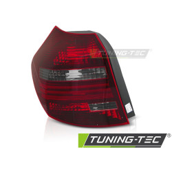 TUNING-TEC stop pentru BMW E87/E81 LCI 07-11 (TYC), roșu-fumuriu, stânga