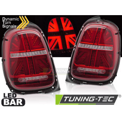 TUNING-TEC stopuri LED (SEQ) pentru MINI COOPER F55 F56 F57 14-17 6- PIN, roșu-alb
