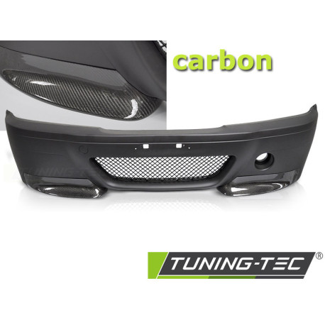 Body kit și tuning vizual TUNING-TEC bară față (CSL Look) pentru BMW E46 4D/5D 98-05, carbon | race-shop.ro