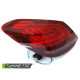 Iluminare auto TUNING-TEC stopuri LED (LED Bar, SEQ) pentru MERCEDES C-CLASS W205 14-18 (LIMOUSINE), roșu-alb | race-shop.ro