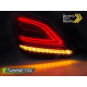 Iluminare auto TUNING-TEC stopuri LED (LED Bar, SEQ) pentru MERCEDES C-CLASS W205 14-18 (LIMOUSINE), roșu-alb | race-shop.ro