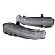 Iluminare auto DIRECȚIA LATERALĂ ÎN OGLINDĂ ALB LED SEQ se potrivește MERCEDES W203 T203 CL203 00-07 | race-shop.ro