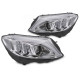 Iluminare auto TUNING-TEC faruri (Tube Light) pentru MERCEDES W205 14-18, crom | race-shop.ro