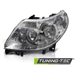 TUNING-TEC far pentru DUCATO / BOXER / JUMPER 10-14 (H7/H1, TYC), crom, stânga