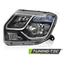 HEADLIGHT BLACK LEFT SIDE TYC fits DACIA DUSTER 13-17