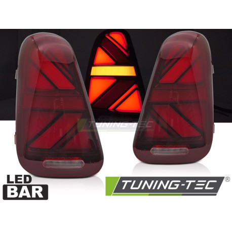 Iluminare auto TUNING-TEC stopuri LED pentru MINI COOPER R50 R52 R53 01-06, roșu, V1 | race-shop.ro