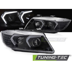 TUNING-TEC faruri pentru BMW E90/E91 05-08, negru