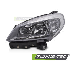 TUNING-TEC far pentru FIAT DOBLO 14-22 (H7, TYC), crom, stânga