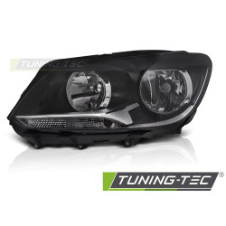TUNING-TEC far pentru VW CADDY TOURAN 11-14 (H7/H15, TYC), negru, stânga