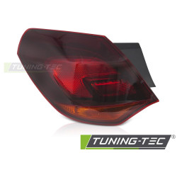 TUNING-TEC stop (Sport) pentru OPEL ASTRA J 10-15 HB (TYC), roșu-fumuriu, stânga