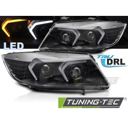 TUNING-TEC faruri LED (Full LED) pentru BMW E90/E91 05-08, negru