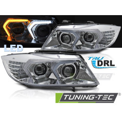 TUNING-TEC faruri LED (Full LED) pentru BMW E90/E91 05-08, crom