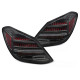 Iluminare auto TUNING-TEC stopuri LED (SEQ) pentru MERCEDES C-CLASS W205 14-21, roșu-negru, V2 | race-shop.ro