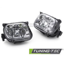 TUNING-TEC proiectoare ceață pentru MERCEDES W210 95-99 / A208 99-03 / C208 97-02 / SLK R170 96-04, transparent