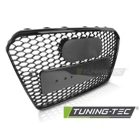 Body kit și tuning vizual TUNING-TEC grilă (Sport) pentru AUDI A5 8T 8F 11-16 (pentru senzori parcare), negru lucios | race-shop.ro