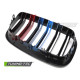 Body kit și tuning vizual TUNING-TEC grilă (Sport M-Look Double Bar) pentru BMW X5 E70 07-13 / X6 E71 08-14, negru lucios | race-shop.ro