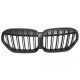 Body kit și tuning vizual Gril sport pentru BMW X1 F48 LCI 20-22 (Negru Mat, Bară Dublă) | race-shop.ro