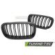 Body kit și tuning vizual Gril sport pentru BMW X5 F15 13-18 / X6 F16 14-19 (Negru Mat, Bară Dublă) | race-shop.ro