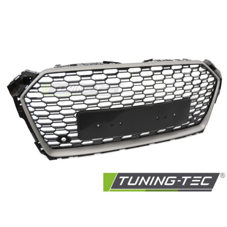 Body kit și tuning vizual GRILA SPORT ARGINTIE NEAGRĂ PDC potrivită pentru AUDI A5 F5 16-18 | race-shop.ro